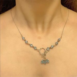 Swarovski and Silver Necklace